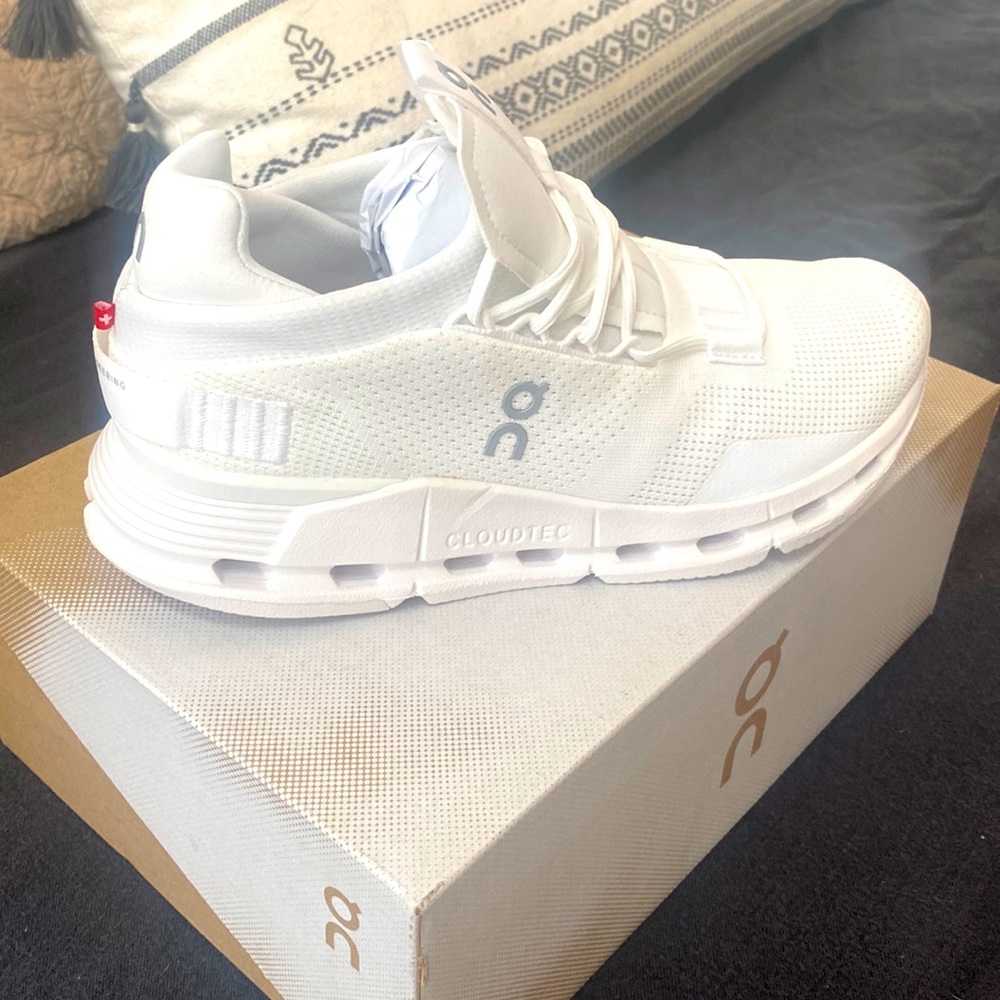 On Cloudnova in All White